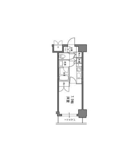 クオリア小石川  207号室 間取り