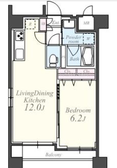 メゾン明神下 間取り