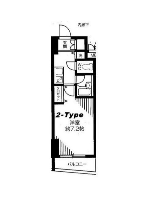 ユニオネスト御茶ノ水     602号室 間取り