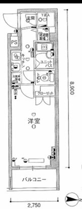 スカイコート文京白山第3 間取り
