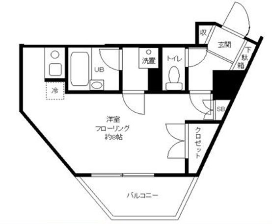 ドルチェリクエスト水道橋 間取り