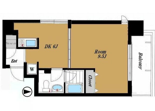 ディム秋葉原  間取り