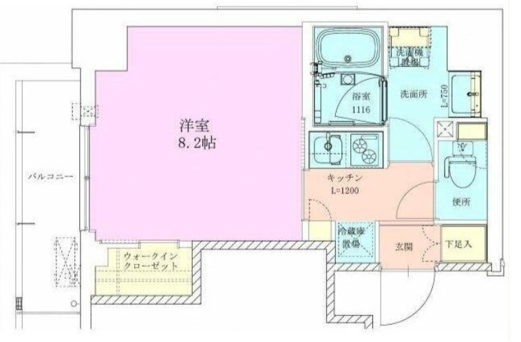 RBM本郷レジデンス     401号室 間取り