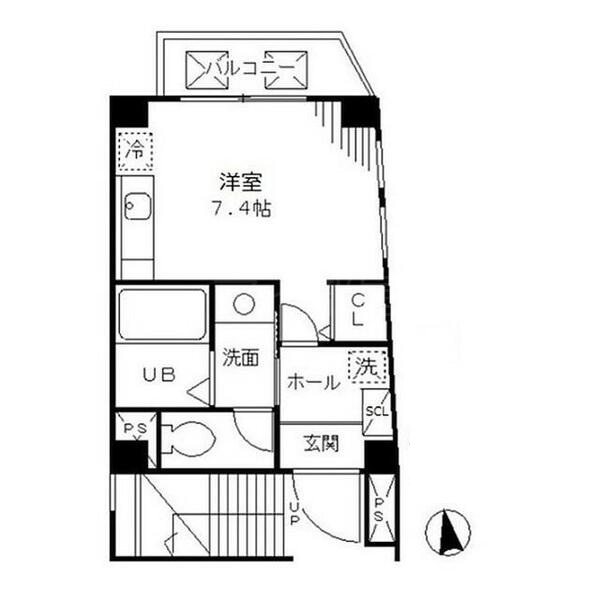 CREA元浅草 間取り