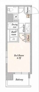 KDXレジデンス秋葉原Ⅱ 間取り