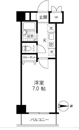 OLIO湯島 間取り