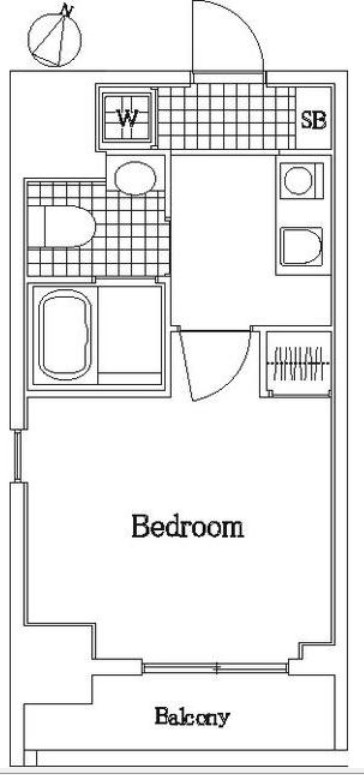 スカイコート日本橋第3 間取り