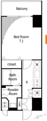 ヒューマンハイム蔵前  間取り