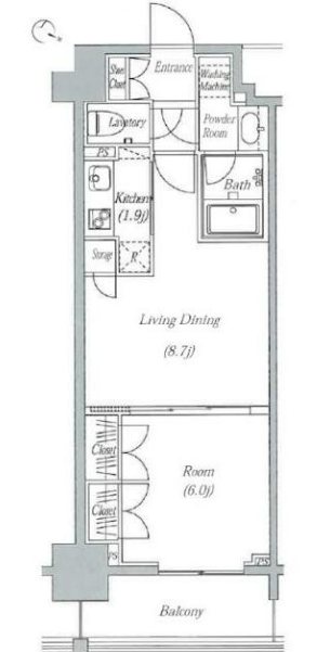 エピック東日本橋レジデンス 間取り