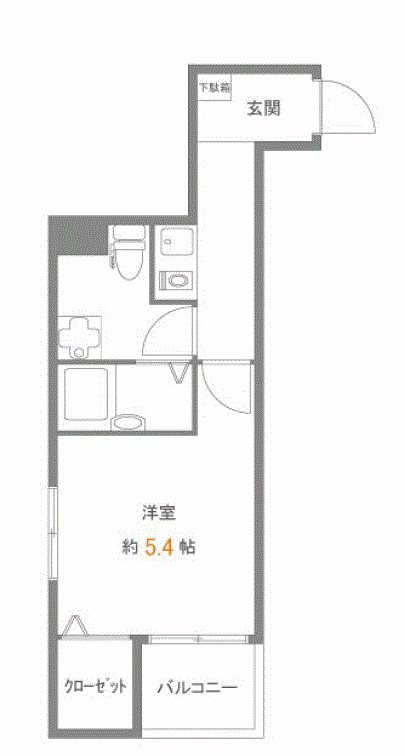 プレール神田佐久間町    903号室 間取り