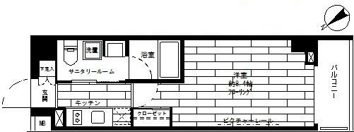 ステージグランデ茅場町 間取り