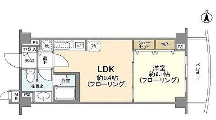 デュオ・スカーラ御茶ノ水 間取り
