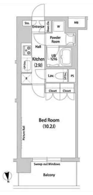 ワールドレジデンス大手町 間取り