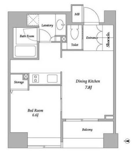 BPRレジデンス蔵前 間取り