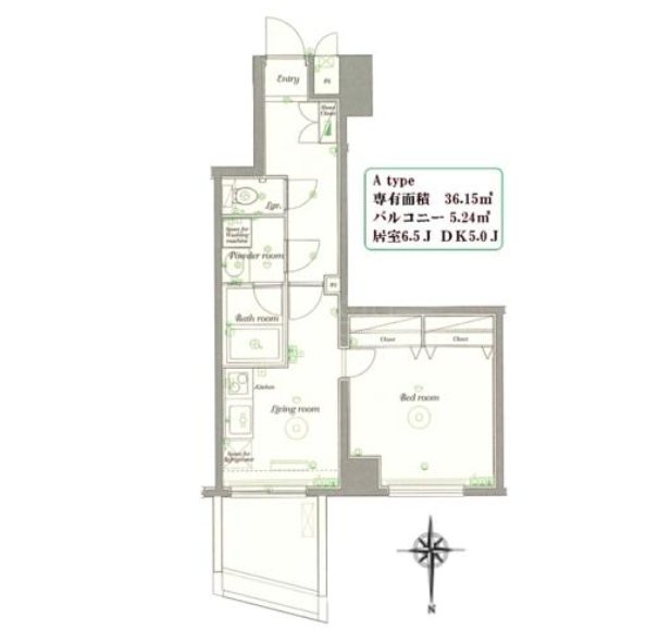 ブライズ早稲田東    101号室 間取り