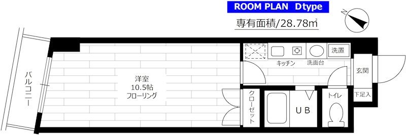 ステージファースト神田  間取り
