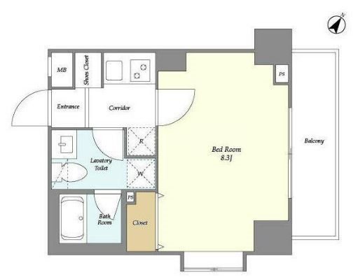 メルヴェーユ日本橋浜町 間取り
