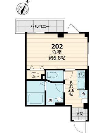 Zoo　Street　池之端 間取り