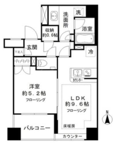 クオリア御茶ノ水パークフロント 間取り