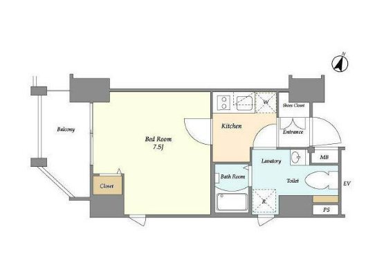 レガシア千代田三崎町      303号室 間取り