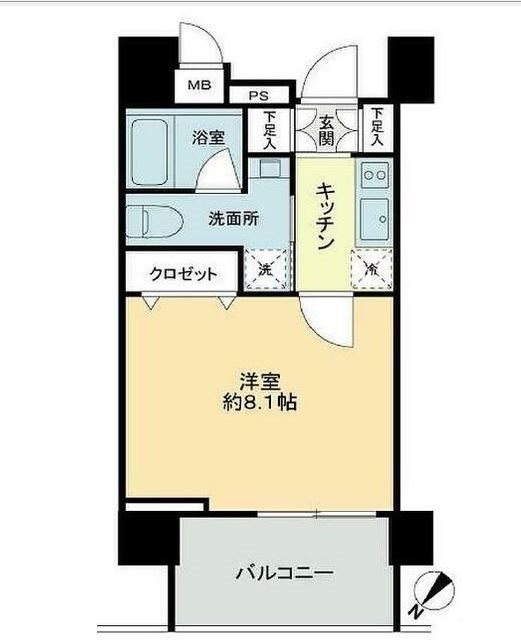 ステージファースト東大前  間取り