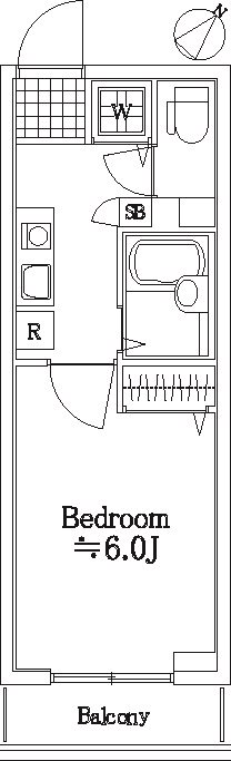 メインステージ日本橋小伝馬町 間取り