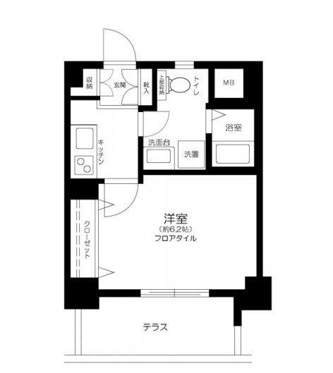 プレールドゥーク早稲田   間取り