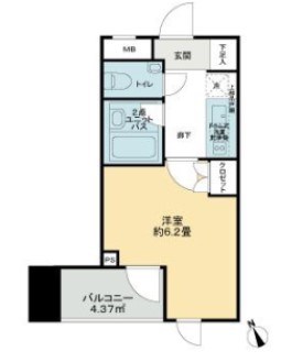 ピアース東京グレイスタワー 間取り