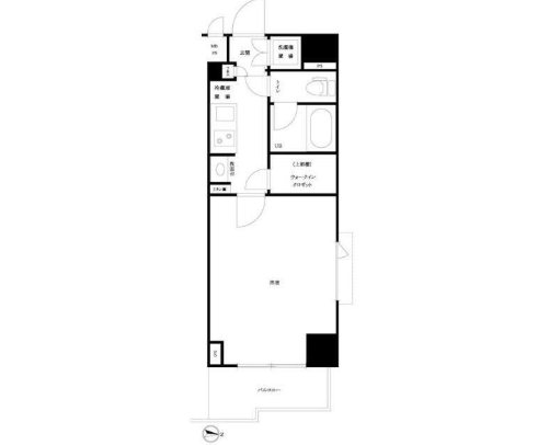 ルーブル市ヶ谷  間取り