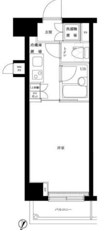 ルーブル日本橋  間取り