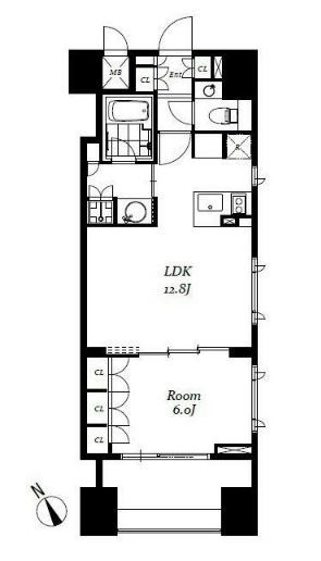 チェスターコート御茶ノ水 間取り