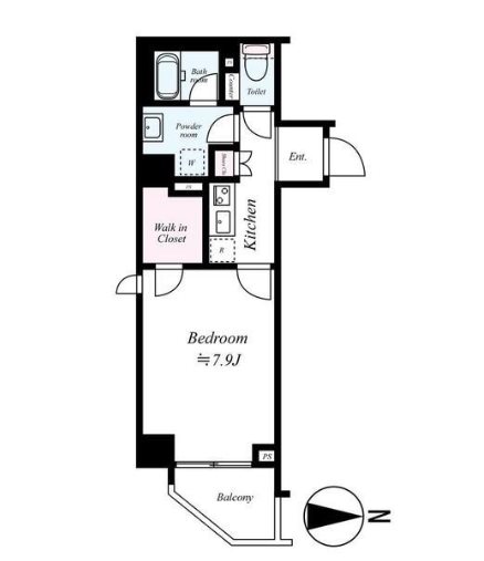 アルテシモストーリア    403号室 間取り