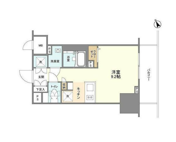 ブレス蔵前  間取り