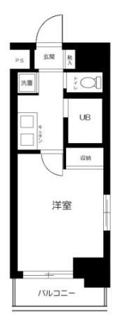 スカイコート神田須田町      502号室 間取り