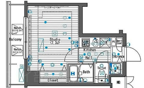 ガラステージ神田小川町   間取り