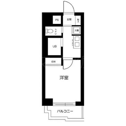 スカイコート後楽園壱番館     501号室 間取り