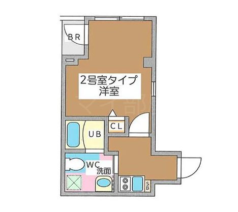 リベルタ銀座イースト  302号室 間取り