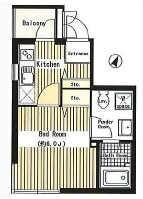 パティオみづほ文京東大前  間取り
