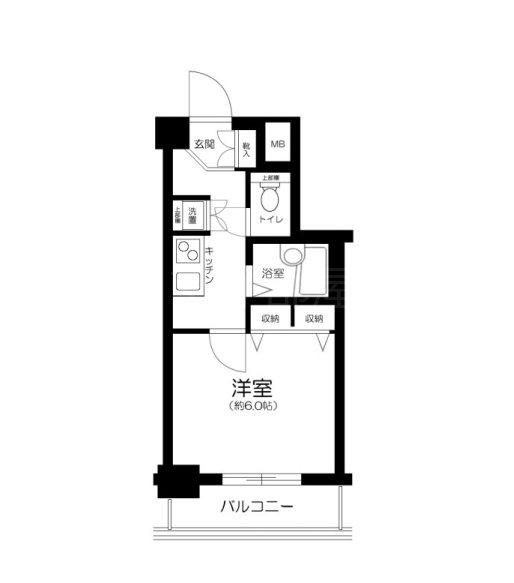 プレールドゥーク文京本駒込    903号室 間取り