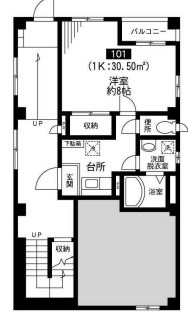YK小石川   間取り