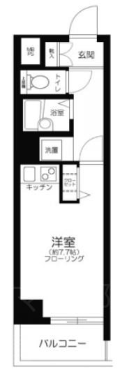 ヴェルト日本橋シティ   205号室 間取り