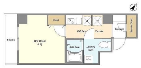 ドゥーエ上野池之端 間取り
