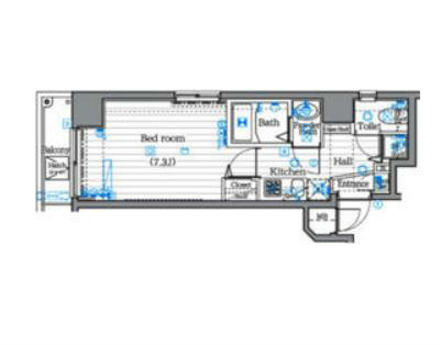 ガラシティ日本橋人形町 間取り