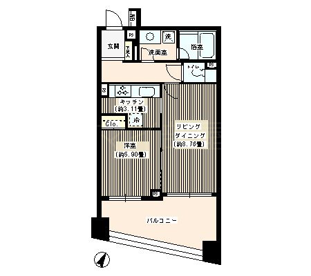 パトリス26 間取り