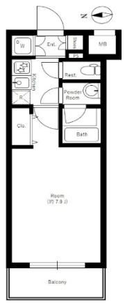 ブレシア新御徒町 間取り