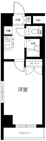 オリオ東神田 間取り