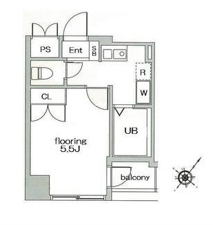 グランヴァン水天宮 間取り