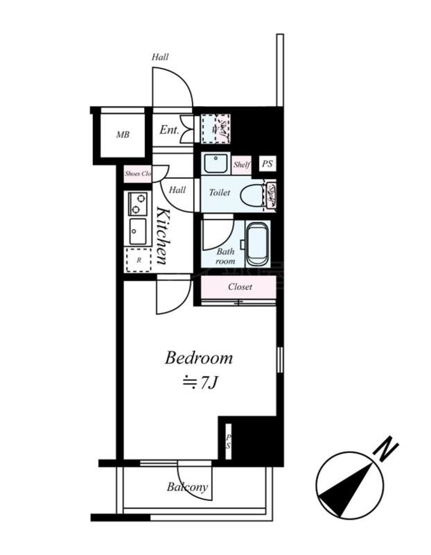 パークウェル蔵前 間取り