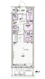 パークウェル神田EAST弐番館 間取り