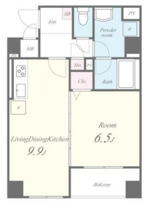 ソレアード1101 間取り
